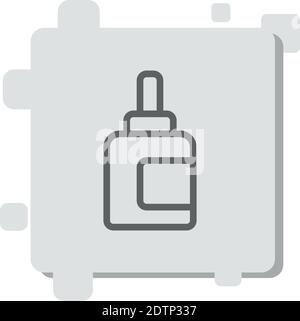 Vektorsymbol für Tintenpatronen Stock Vektor