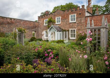 Die Gardiners Cottage Wynyard Hall Stockfoto