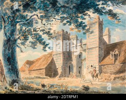 JMW Turner, Dent de Lion, Margate, Malerei, um 1791 Stockfoto