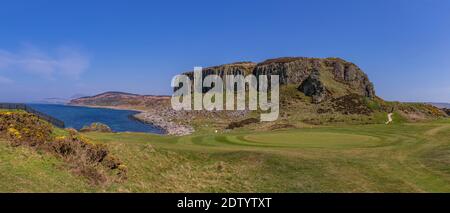 Die Insel Arran ist eine Insel vor der Westküste Schottlands. Es ist die größte Insel im Firth of Clyde und die siebtgrößte schottische Insel. Stockfoto