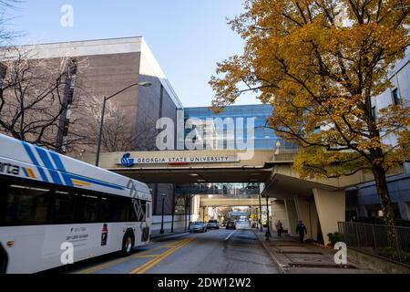 Foto des Campus der Georgia State University Building Atlanta GA Stockfoto