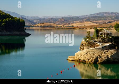 El Chorro Smaragdgrüne Seen Stockfoto