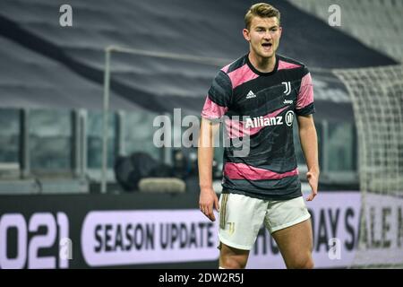 Turin, Italien. Dezember 2020. Turin. Serie A Tim 2020/2021 Liga Spiel. Juventus Gegen Fiorentina. Allianz Stadion auf dem Foto: Credit: Independent Photo Agency/Alamy Live News Stockfoto