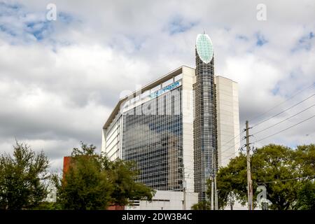 AdventHealth Orlando, ein auf Glauben basierendes gemeinnütziges, tertiäres Forschungs- und akademisches medizinisches Zentrum in Orlando, Florida, USA Stockfoto