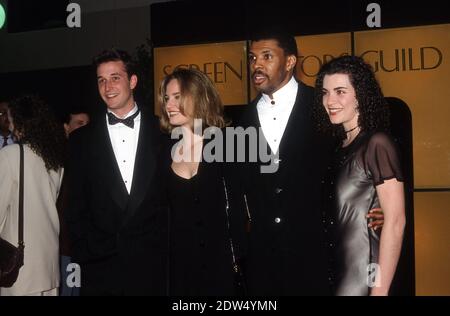 Noah Wyle, Sherry Stringfield, Eriq La Salle, Julianna Margulies bei den 1. Annual Screen Actors Guild Awards in Universal City, CA, 25. Februar 1995 / Aktenzeichen # 34000-1688PLTHA Stockfoto