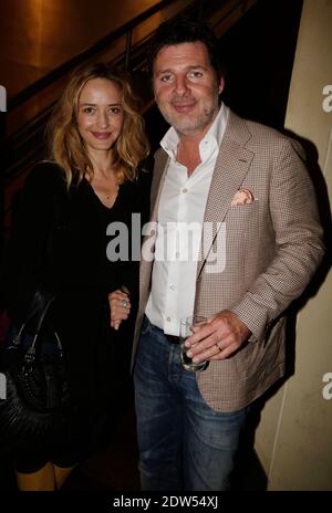 EXKLUSIV - Helene de Fougerolles und Philippe Lellouche und Patrick Bruel bei der Premiere von Les Limites unter der Regie von Laura Presgurvic im Cinema L'Elysee Biarritz, Paris, Frankreich, am 05. April 2014. Foto von Jerome Domine/ABACAPRESS.COM Stockfoto