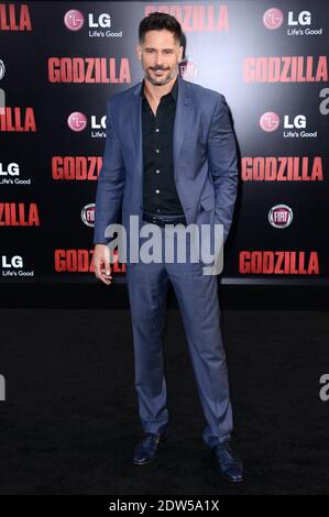 Joe Manganiello nimmt am 8. Mai 2014 an der Premiere von Warner Bros. Pictures and Legendary Pictures' 'Godzilla' im Dolby Theater in Los Angeles, CA, USA Teil. Foto von Lionel Hahn/ABACAPRESS.COM Stockfoto