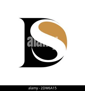 Anfangsbuchstabe ds-Logo oder sd-Logo-Vektor-Design-Vorlage Stock Vektor