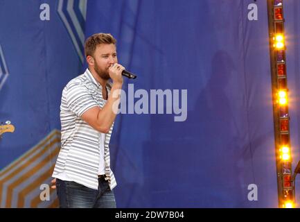 Charles Kelley von Lady Antebellum tritt am 23. Mai 2014 während der Good Morning America Concert Series im Rumsey Playfield in New York City, NY, USA auf. Foto von Donna ward/ABACAPRESS.COM Stockfoto