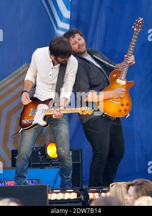 Dave Haywood von Lady Antebellum tritt während der Good Morning America Concert Series im Rumsey Playfield in New York City, NY, USA am 23. Mai 2014 auf. Foto von Donna ward/ABACAPRESS.COM Stockfoto