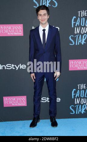 NAT Wolff nimmt an unserer Stars-Premiere am 2. Juni 2014 im Ziegfeld Theater in New York City, NY, USA, Teil. Foto von Donna ward/ABACAPRESS.COM Stockfoto