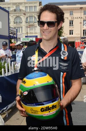 Der Brasilianer Bruno Senna von Aston Martin V8 Vantage Lmgte Pro Team Aston Martin Racing während der Abnahme und des Qualifyings der 24 Stunden von Le Mans vom 8. Bis zum 12. Juni 2014 2014 auf der Rennstrecke von Le Mans, Frankreich, am 9. Juni 2014. Foto von Guy Durand/ABACAPRESS.COM Stockfoto