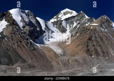 Mt Altai Tavan Bogd Stockfoto