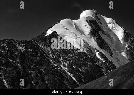 Mt Altai Tavan Bogd Stockfoto