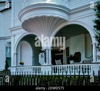 Zwei Sitzung Straße, der historische Bezirk, Charleston, South Carolina Stockfoto