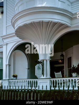 Zwei Sitzung Straße, der historische Bezirk, Charleston, South Carolina Stockfoto