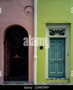 Die Türen, der historische Bezirk, Charleston, South Carolina Stockfoto