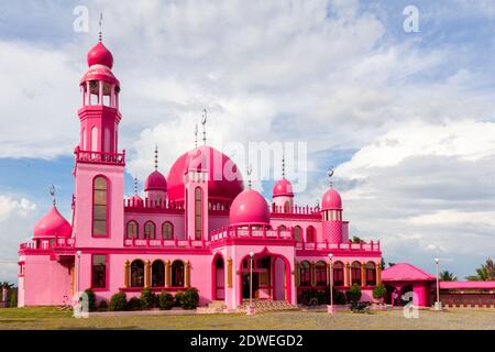 Die rosa Moschee in Datu Saudi Ampatuan, Maguindanao, Philippinen Stockfoto