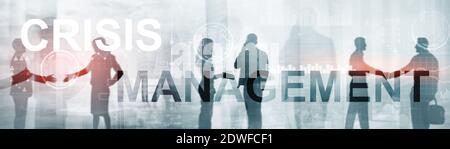 Krisenmanagement Lösung Konzept Für Krisenidentität Stockfoto