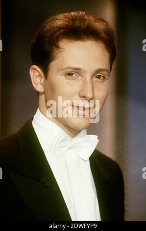 HELMUT LOTTI; belgischer Pop Sänger, Portrait um 1998. HELMUT LOTTI, belgischer Pop- und Crossover-Sänger, Portrait um 1998. Stockfoto