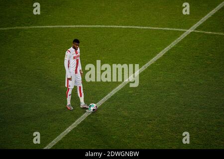 Köln, Deutschland. Dezember 2020. Fußball: DFB-Pokal, 1. FC Köln - VfL Osnabrück, 2. Runde im RheinEnergieStadion: Kölns Anthony Modeste im Einsatz. Quelle: Frederic Scheidemann/Getty Images Europe/Pool/dpa/Alamy Live News Stockfoto