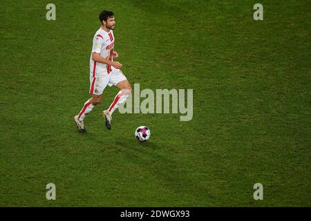 Köln, Deutschland. Dezember 2020. Fußball: DFB-Pokal, 1. FC Köln - VfL Osnabrück, 2. Runde im RheinEnergieStadion: Kölns Jonas Hector in Aktion. Quelle: Frederic Scheidemann/Getty Images Europe/Pool/dpa/Alamy Live News Stockfoto