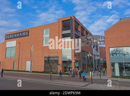 Debenhams in die Verwaltung nach Rettungsgesprächen scheitern, Hereford UK. Dezember 2020 Stockfoto