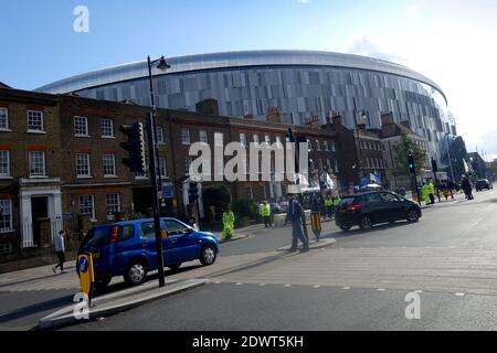Tottenham Hotspur , White Hart Lane Stadium, London, England. Stockfoto