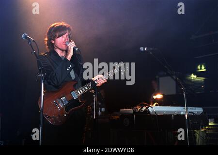 AIR im Konzert im Shepherds Bush Empire in London, Großbritannien. 25. April 2001. Stockfoto
