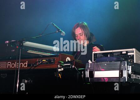 AIR im Konzert im Shepherds Bush Empire in London, Großbritannien. 25. April 2001. Stockfoto