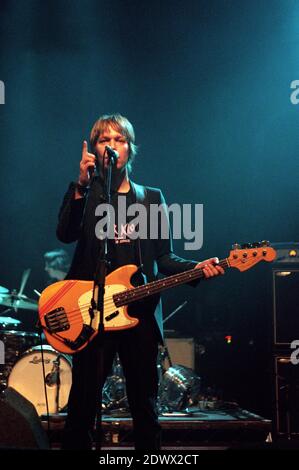 AIR im Konzert im Shepherds Bush Empire in London, Großbritannien. 25. April 2001. Stockfoto