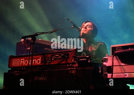 AIR im Konzert im Shepherds Bush Empire in London, Großbritannien. 25. April 2001. Stockfoto