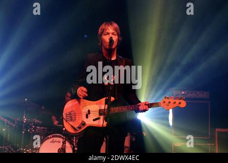 AIR im Konzert im Shepherds Bush Empire in London, Großbritannien. 25. April 2001. Stockfoto