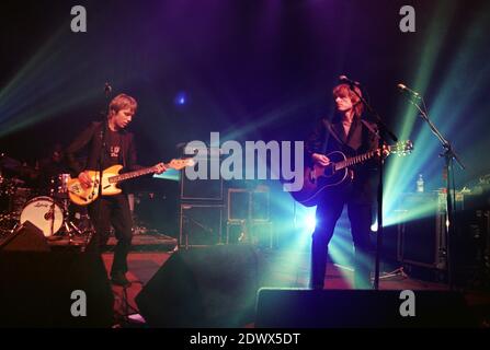 AIR im Konzert im Shepherds Bush Empire in London, Großbritannien. 25. April 2001. Stockfoto