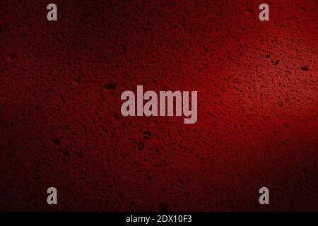 Dunkelrote Lederstruktur für Hintergrund Stockfoto