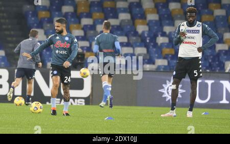 Neapel, Kampanien, Italien. Februar 2016. Während der italienischen Serie A Fußballspiel SSC Napoli gegen FC Turin am 23. Dezember 2020 im Diego Armano Maradona Stadion in Neapel.in Bild: Lorenzo Insigne Kredit: Fabio Sasso/ZUMA Wire/Alamy Live News Stockfoto