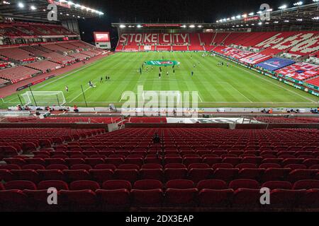 Stoke on Trent, Großbritannien. Dezember 2020. The Bet 365 Stadium, Stoke-on-Trent vor dem Carabao Cup Spiel zwischen Stoke City und Tottenham Hotspur Bild von Matt Wilkinson/Focus Images/Sipa USA 23/12/2020 Credit: SIPA USA/Alamy Live News Stockfoto