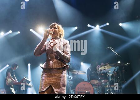 Paloma Faith konzertiert am 13. Juli 2014 im Montreux Jazz Festival, Schweiz. Foto von Loona/ABACAPRESS.COM Stockfoto