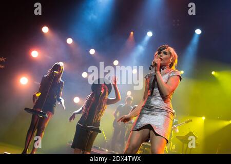 Paloma Faith konzertiert am 13. Juli 2014 im Montreux Jazz Festival, Schweiz. Foto von Loona/ABACAPRESS.COM Stockfoto