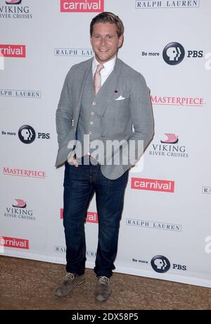 Allen Leech nimmt am 2014 22. Juli 2014 an der Sommer-TCA-Tour 'Downton Abbey' der 5. Staffel im Beverly Hilton Hotel in Beverly Hills, Los Angeles, CA, USA Teil. Foto von Lionel Hahn/ABACAPRESS.COM Stockfoto