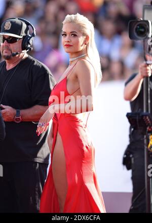 Rita Ora nimmt an den MTV Video Music Awards 2014 im Forum am 24. August 2014 in Inglewood, Los Angeles, CA, USA Teil. Foto von Lionel Hahn/ABACAPRESS.COM Stockfoto