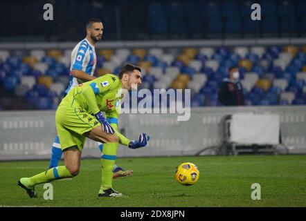 Neapel, Kampanien, Italien. Dezember 2020. Während der italienischen Serie A Fußballspiel SSC Napoli gegen FC Turin am 23. Dezember 2020 im Diego Armano Maradona Stadion in Neapel.in Bild: MERET Kredit: Fabio Sasso/ZUMA Wire/Alamy Live News Stockfoto