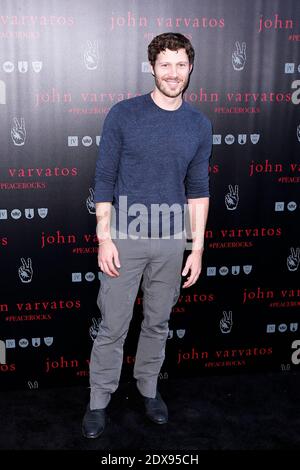 Zach Gilford nimmt am 21. September 2014 an John Varvatos International Day of Peace mit Ringo Starr in der John Varvatos Boutique in West Hollywood, Los Angeles, CA, USA Teil. Foto von Julian Da Costa/ABACAPRESS.COM Stockfoto