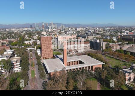 Ein Überblick über das von KleinSmid Center for International and Public Affairs auf dem Campus der University of Southern California, Montag, 2. Dezember Stockfoto