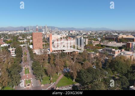 Ein Überblick über das von KleinSmid Center for International and Public Affairs auf dem Campus der University of Southern California, Montag, 2. Dezember Stockfoto