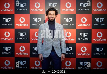 Mohamed Salah Hamed Mahrous Ghaly ist ein ägyptischer Fußballprofi Der als Stürmer für den Premier League Club Liverpool spielt Und die ägyptische Nation Stockfoto