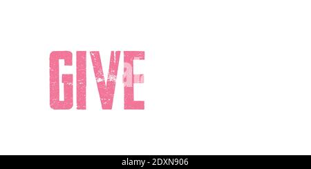 Zeitgiveaway Text auf weißem Hintergrund. Moderne Kalligraphie Schriftzug Wort Banner Social Media Blogger. Eps 10 Stock Vektor