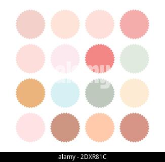 Abstrakter Hintergrund Rahmen Banner Pastell Stock Vektor
