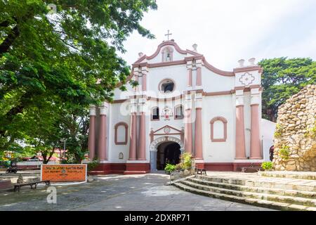 Die alte Kirche von Tagudin in Ilocos, Philippinen Stockfoto