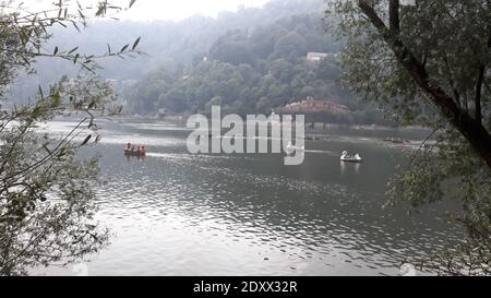 Stadt der Seen Nainital, Indien Stockfoto